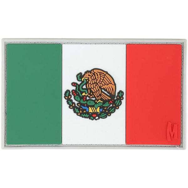 PVC Hook and Loop International Flag Patch (Flag: Mexico