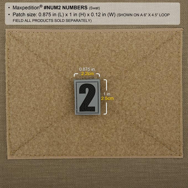 Number 6/9 Patch  Maxpedition – MAXPEDITION