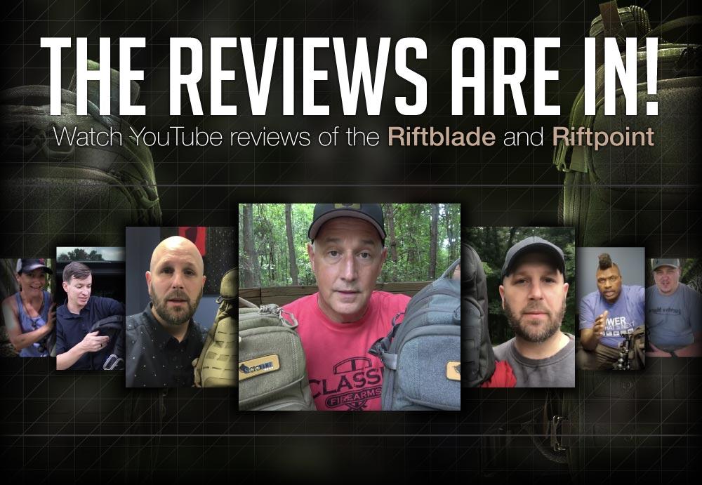 Video Reviews of the Riftblade and Riftpoint Backpacks