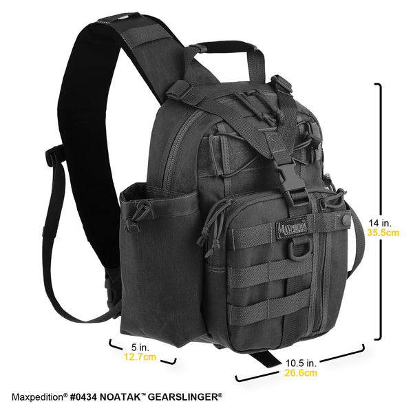 Noatak Gearslinger (Black) (Buy 1 Get 1 Free. Mix and Match in Multiples of 2. All Sales Final.)