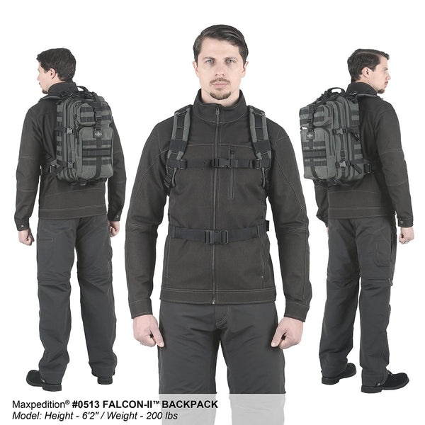 Maxpedition 0513K Falcon-II Backpack, Khaki - KnifeCenter