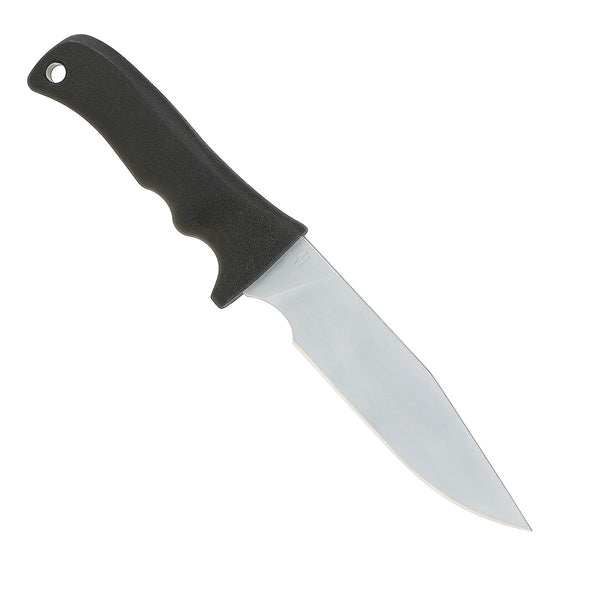 Medium Short Clip Point Fixed Blade Knife (Plain Edge) - 70% OFF (BARGAIN BIN. CLEARANCE. ALL SALES FINAL.)