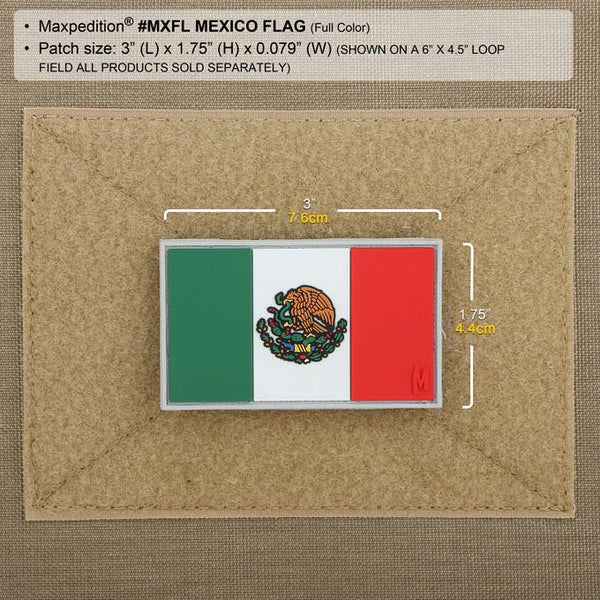 Mexico Flag Embroidered Patch Mexican Military Tactical Morale