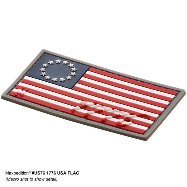 American Flag Reverse Patch – MCS