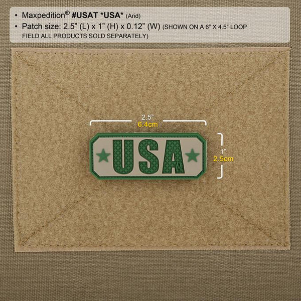 USA* Patch  Maxpedition – MAXPEDITION